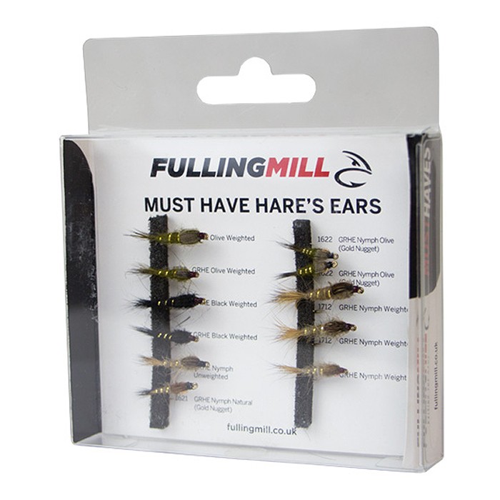 Fulling Mill Must Have Hares Ears 11 Flies 1