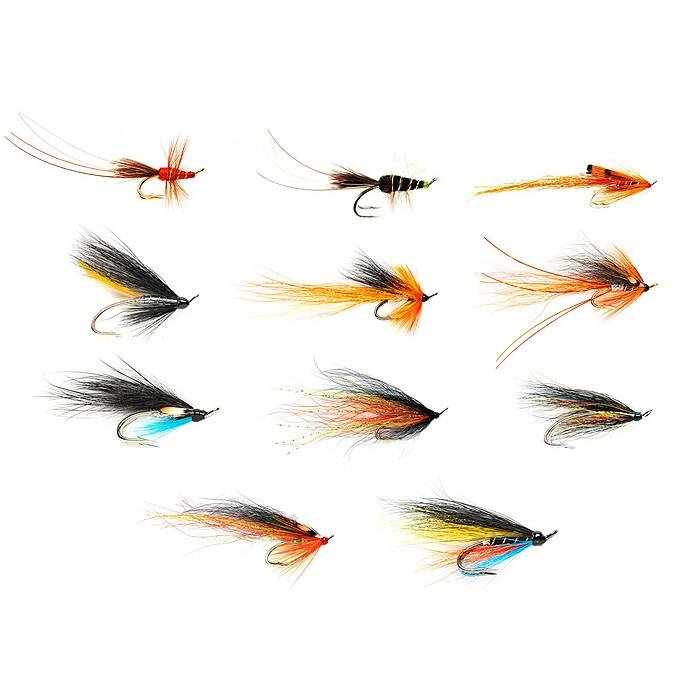 Fulling Mill Premium Low Water Salmon Doubles Selection 11 Flies 2