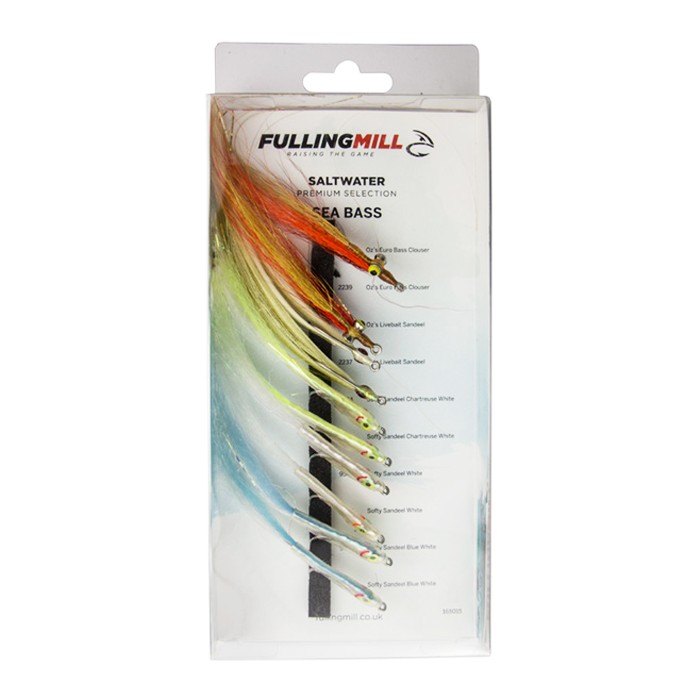 Fulling Mill Premium Selection Saltwater Sea Bass 10 Flies