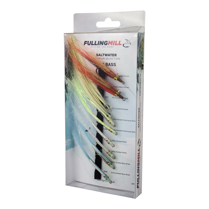 Fulling Mill Premium Selection Saltwater Sea Bass 10 Flies 1