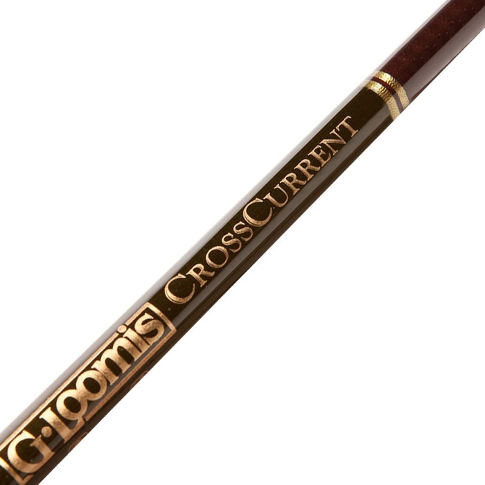 G. Loomis Cross Current 11’3’ #12 4pc G. Loomis Crosscurrent GLX 12wt 9' 4pc Rod39352 - Gordy