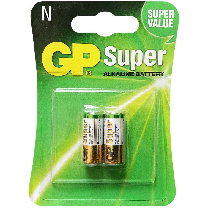 GP Minicell Lr1- 1.5V Battery Card of 2