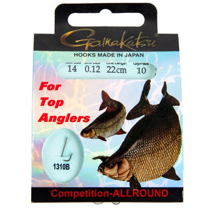 Gamakatsu Competition All Round Hooks to Nylon 2