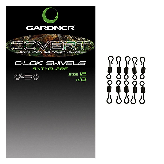 Gardner Covert C-Lok Swivels Packet