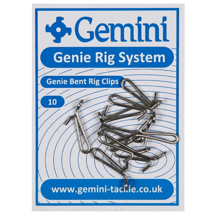 Gemini Genie Bent Rig Clips Packaging
