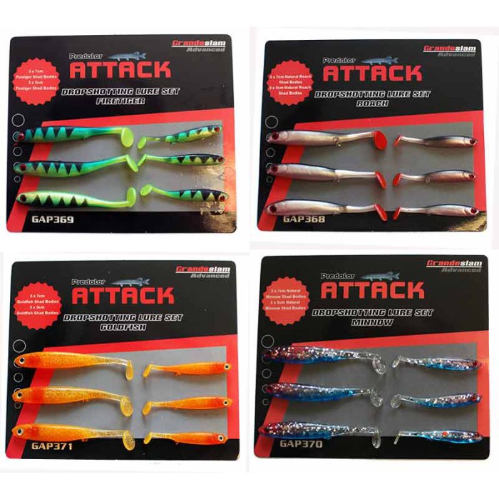 Grandeslam Predator Attack Dropshotting Lure Set