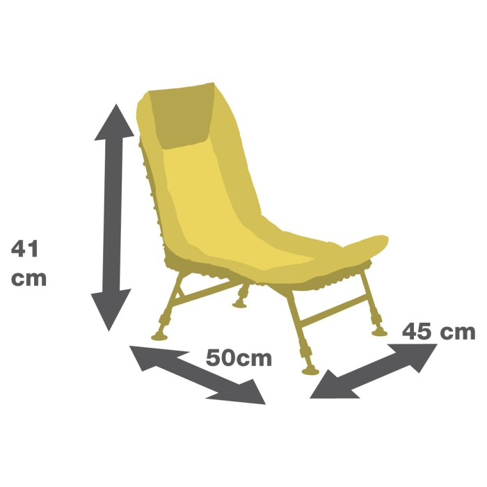JRC Contact Chair Dimensions