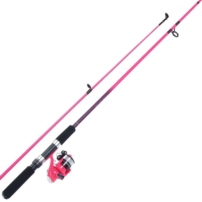 Jarvis Walker Zenith 6ft Spinning Combo Pink