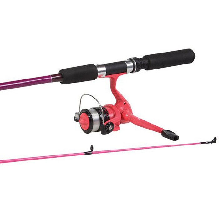 Jarvis Walker Zenith 6ft Spinning Combo Pink 1