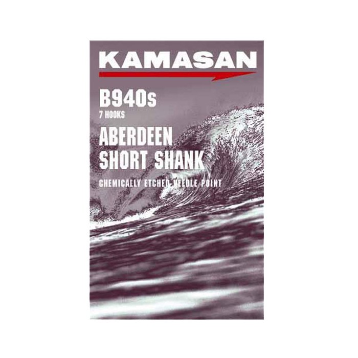 Kamasan B940S Aberdeen Short Shank Sea Fishing Hooks 1