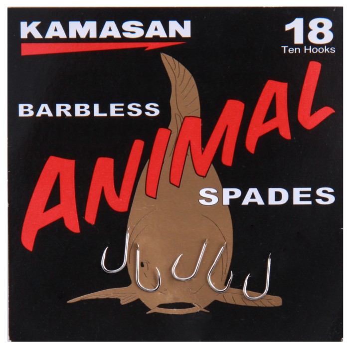 Kamasan Animal Spade Barbless Hook