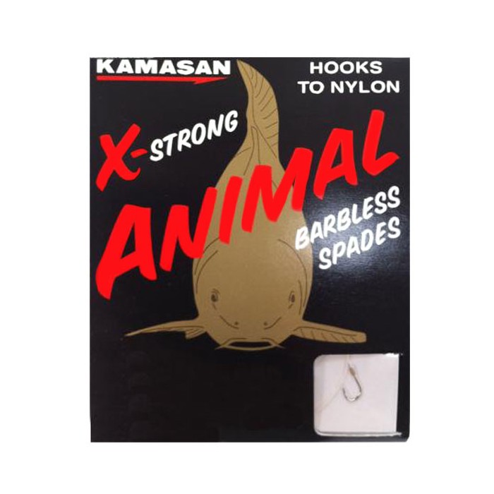 Kamasan Animal X-Strong Fishing Hooks to Nylon