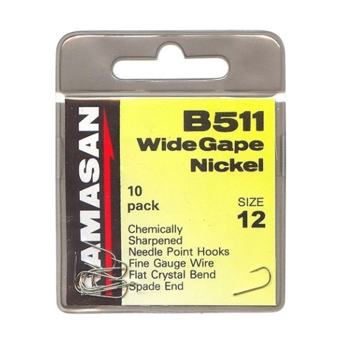 Kamasan B511 Fishing Hooks Size 12