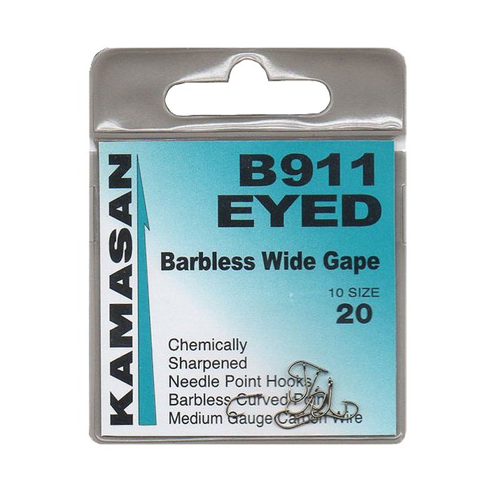 Kamasan B911 Eyed Fishing Hooks