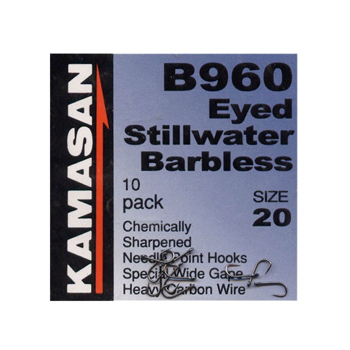 Kamasan B960 Eyed Stillwater Fishing Hooks