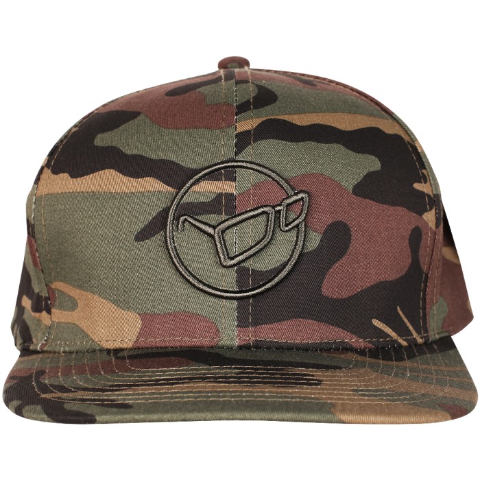Korda Camo Snapback Cap Front