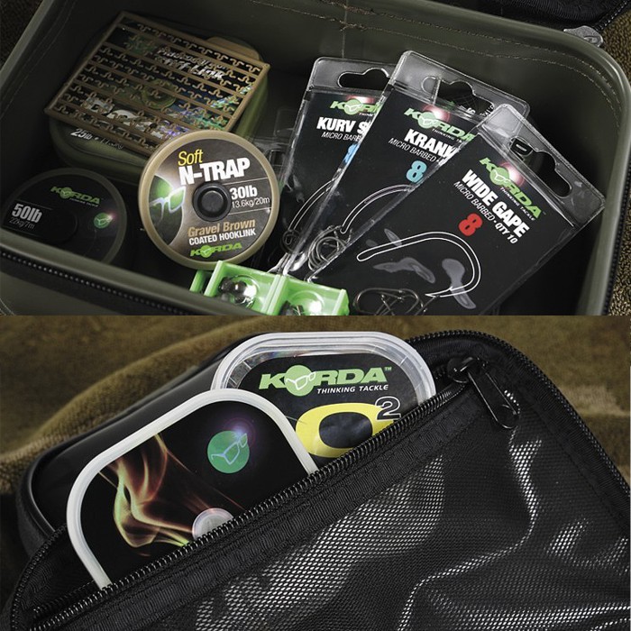 Korda Compac Zip Up Fishing Case Medium 125 In Use