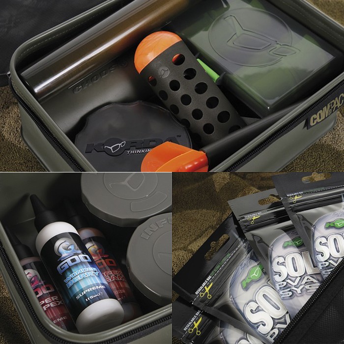 Korda Compac Zip Up Fishing Case XL 200 In Use