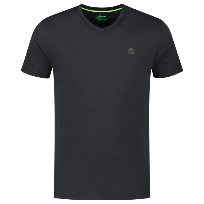 Korda Kore V Neck Tee Black Front