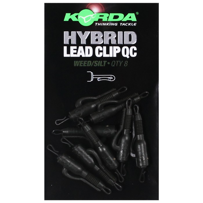Korda QC Hybrid Fishing Lead Clip Weed/Silt