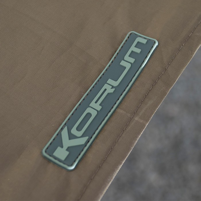 Korum 50inch Graphite Brolly Fishing Shelter Logo