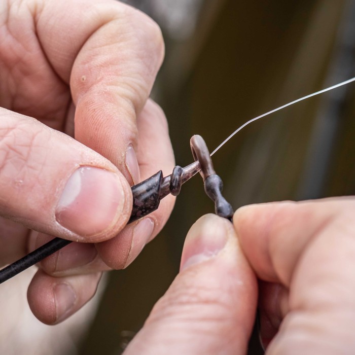 Korum Camo Bolt & Run Fishing Kit Standard In Use 1