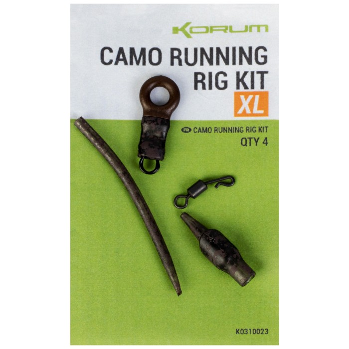 Korum Camo Running Fishing Rig Kit XL 1
