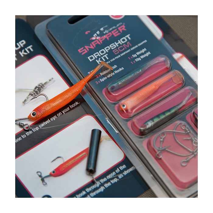 Korum Snapper Drop Shot Kit Mix 2 Close Up