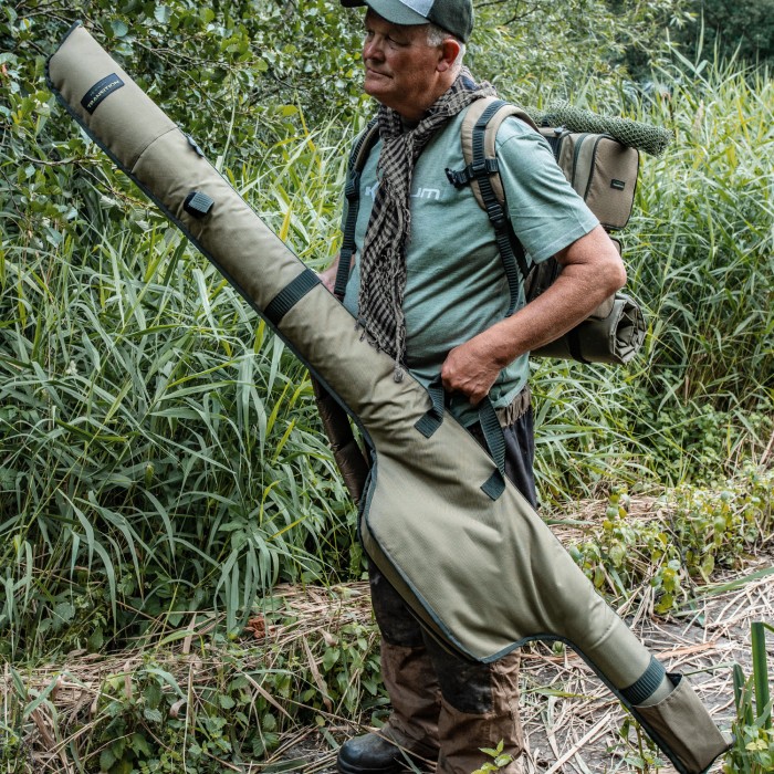 Korum Transition 12ft 2 Rod Fishing Sling In Use