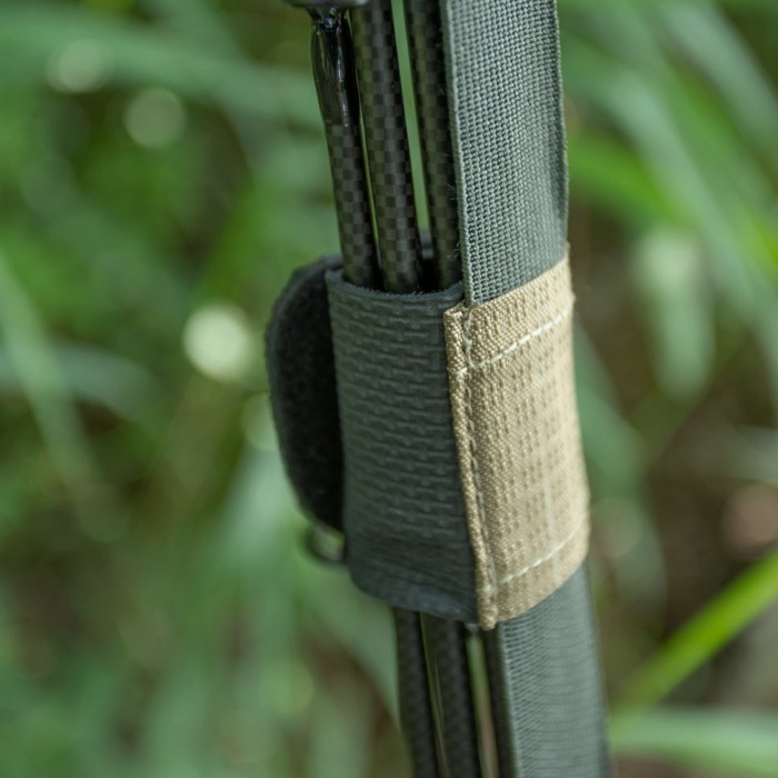 Korum Transition Elasticated Fishing Tip & Butt Protectors In Use