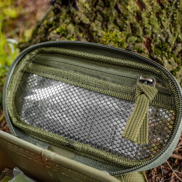 Korum Transition EVA Fishing Pouch Small Lid Compartment