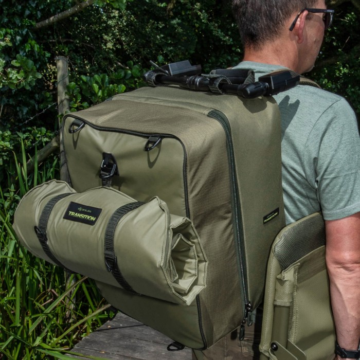 Korum Transition Fishing Fold-A-Sack In Use