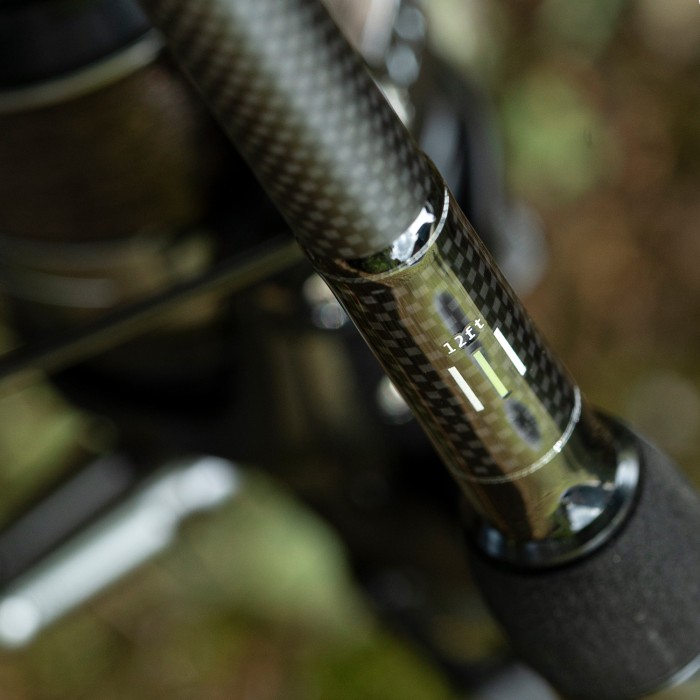 Korum Trilogy Triple Tip Fishing Rod 12ft In Use Carbon Weave