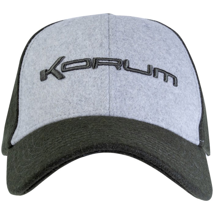 Korum Wool Blend Baseball Cap Front