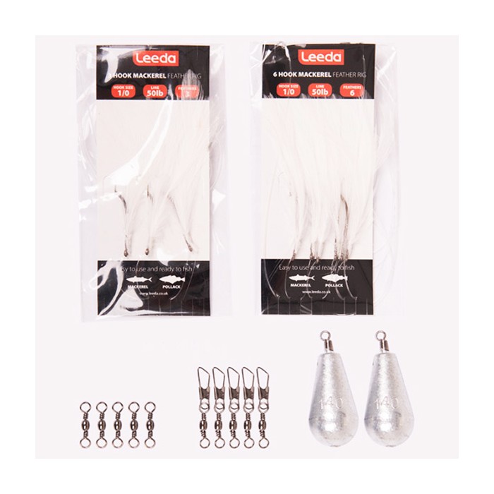 Leeda 10ft Feathers Kit Terminal Tackle