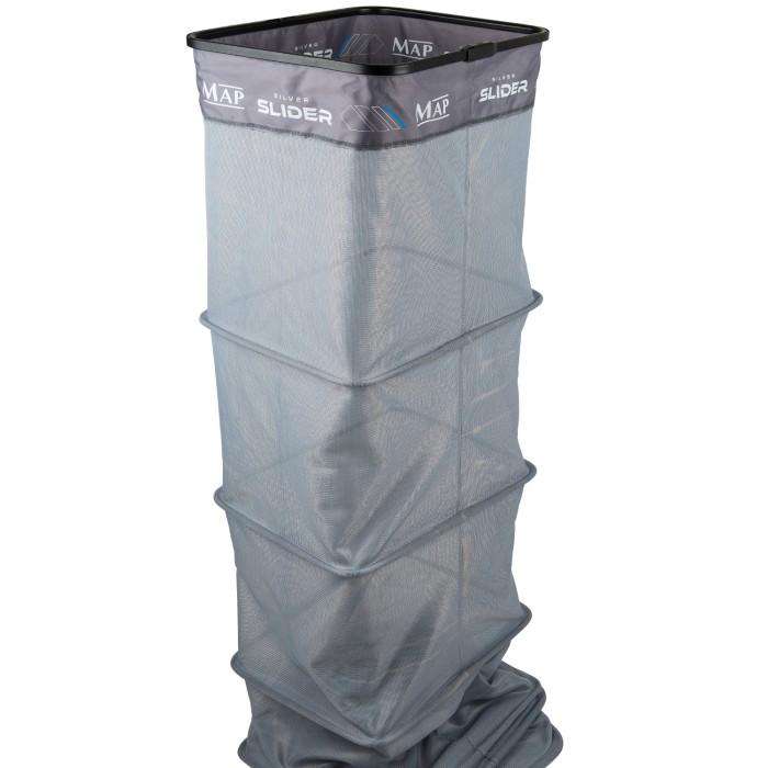 MAP 2.5m Silver Slider Keepnet Full Length