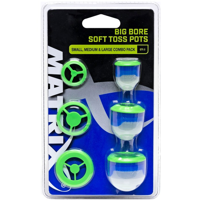 Matrix Big Bore Soft Toss Pots Combo Pack
