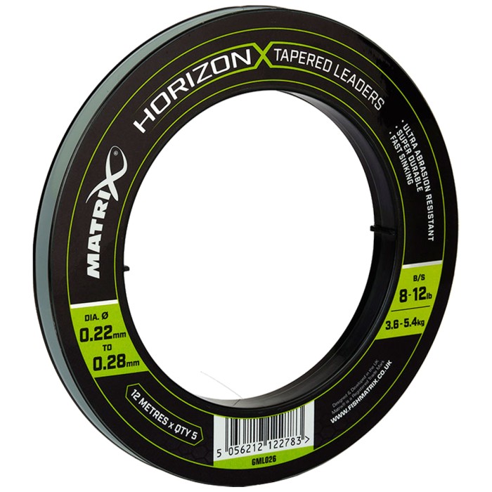 Matrix Horizon X Tapered Shock Leader Spool