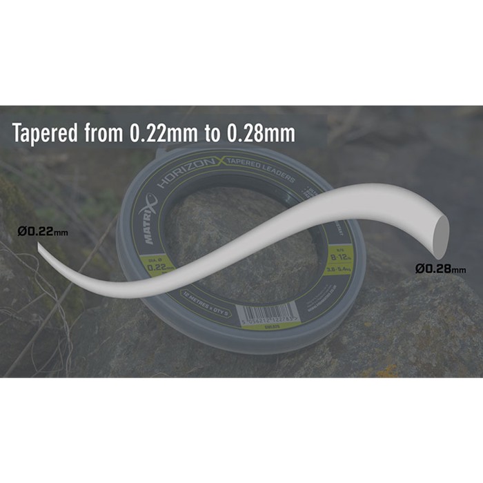 Matrix Horizon X Tapered Shock Leader Diagram