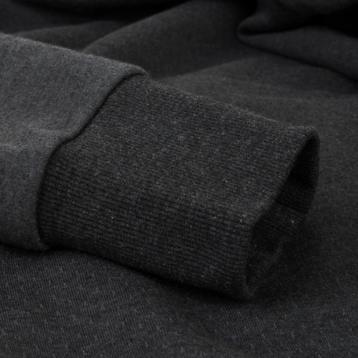 Matrix Minimal Black Marl Fishing Hoodie Wrist Cuff