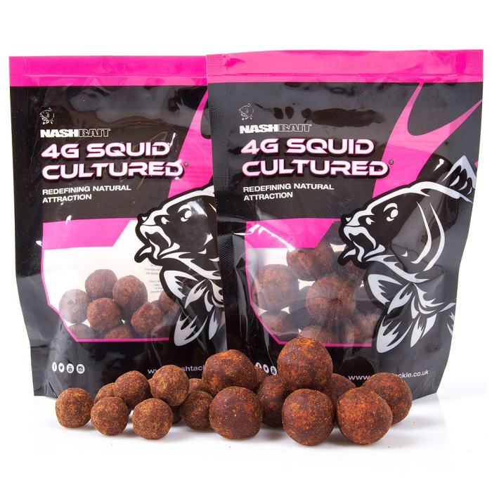 Nash 4G Squid Cultured Hookbaits