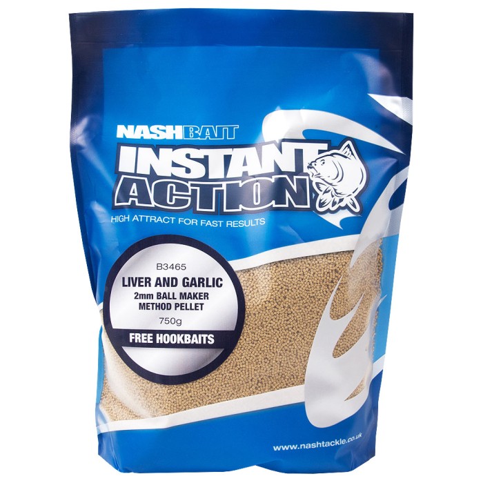 Nash Ball Maker Method Pellet 2mm Liver and Garlic