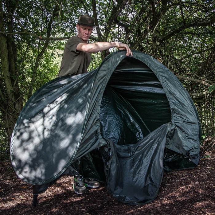 Nash Scope Black Ops Rapid Deploy Shelter In Use 5