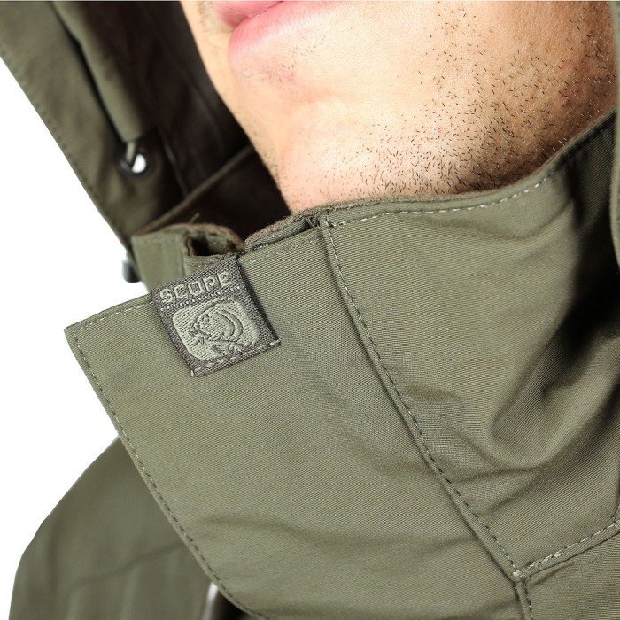 Nash Scope Ops Rain Jacket Close Up 1