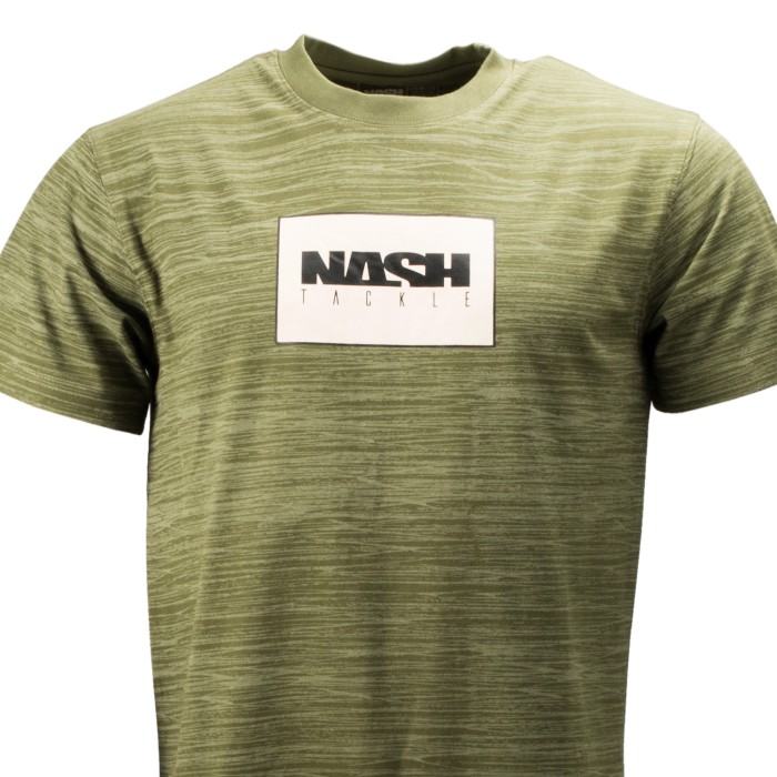Nash Green T-Shirt Chest Logo
