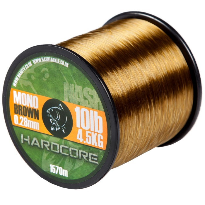 Nash Hardcore Brown Mono 10lb