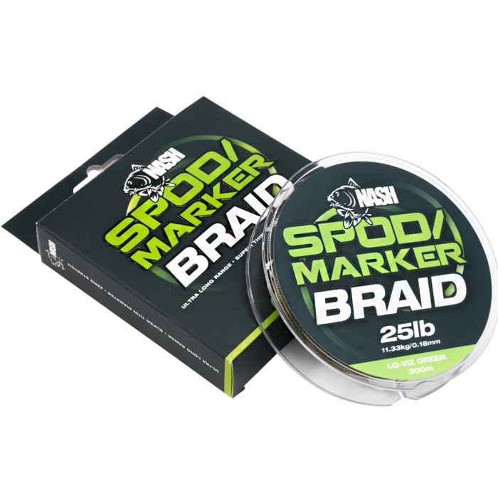Nash Spod and Marker Braid Lo-Viz Green