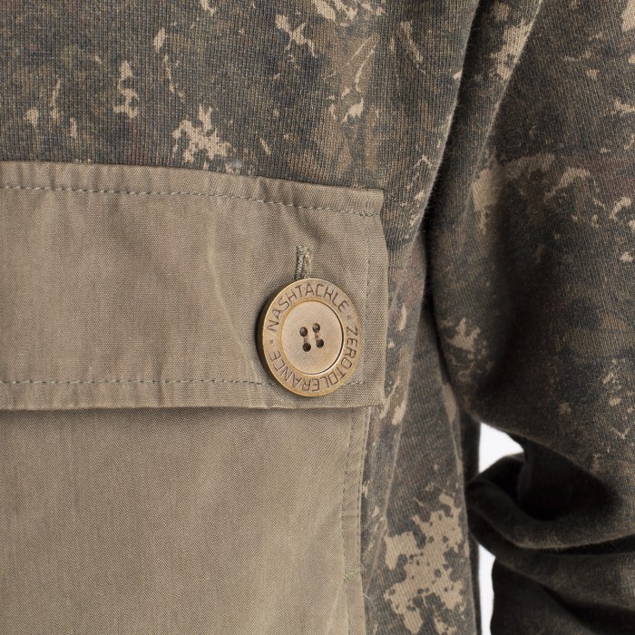 Nash ZT Subterranean Camo Hoody Close Up 2