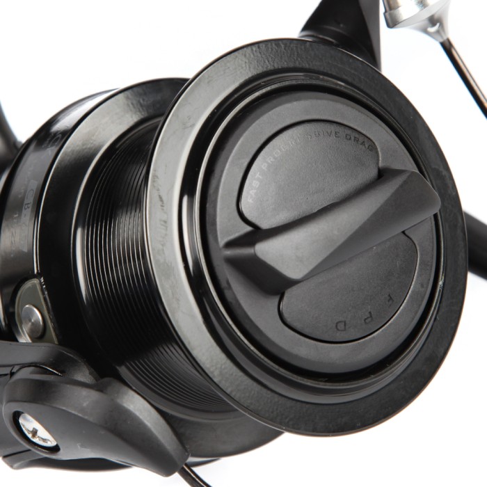 Okuma Custom Black Fixed Spool Reel
