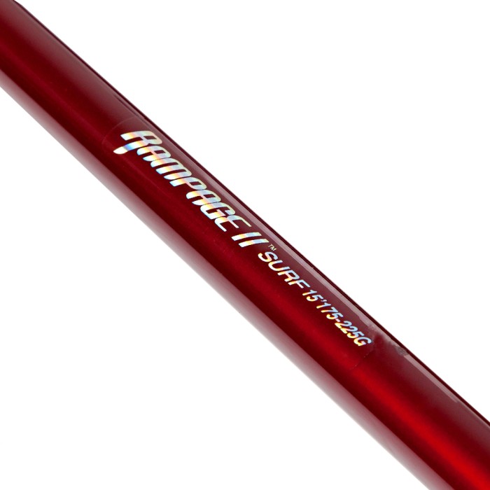 Metallic Red Penn Rampage Surf Rod